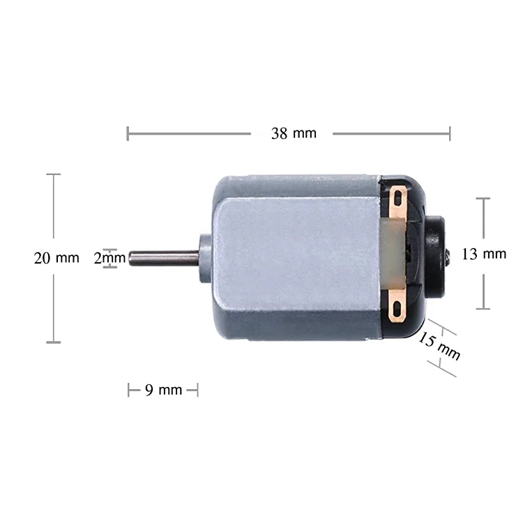 DC Motor 1.5-3V 15000RPM Mini Electric Hobby Motor for DIY Toys Science Projects