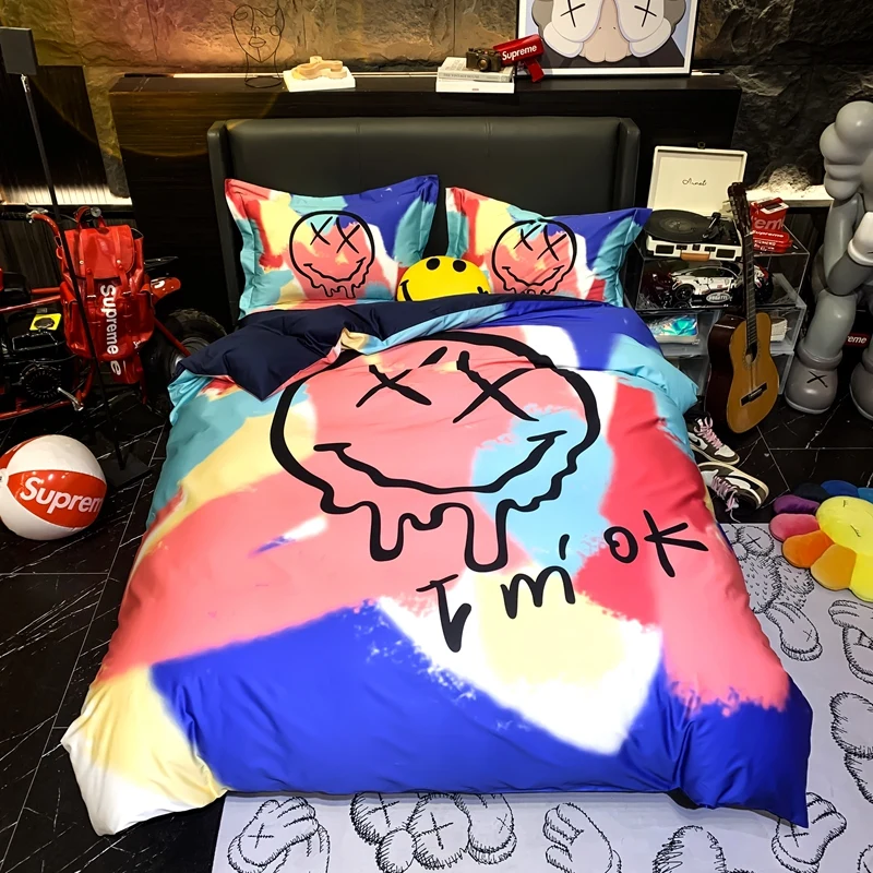 Quality 3D Lovely Cartoon Style Custom Any Design Duvet Cover Bedding Sets For Children