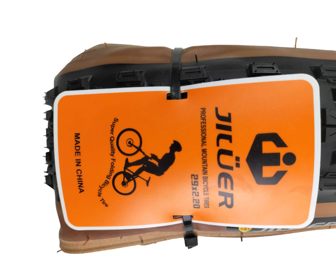 Mtb Bicycle Tyre Antiskid Bike Solid Tyre 29*2.2 60Tpi Rubber Puncture-Resistant Rubber Bike Tyre Jiluer