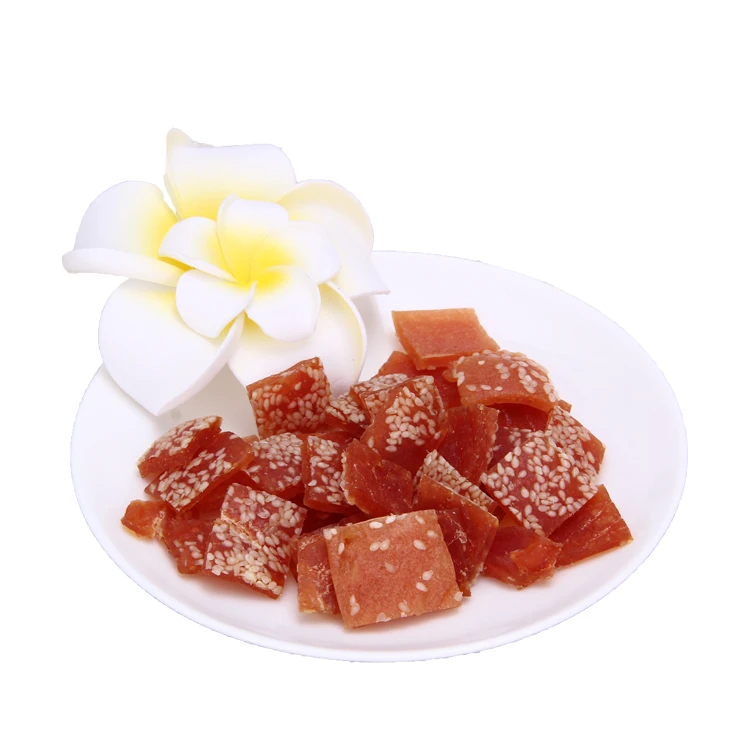 OEM Large Products Chicken With Sesame Jerky Treats for Dogs  Pet Food Pet Treats Manufacture