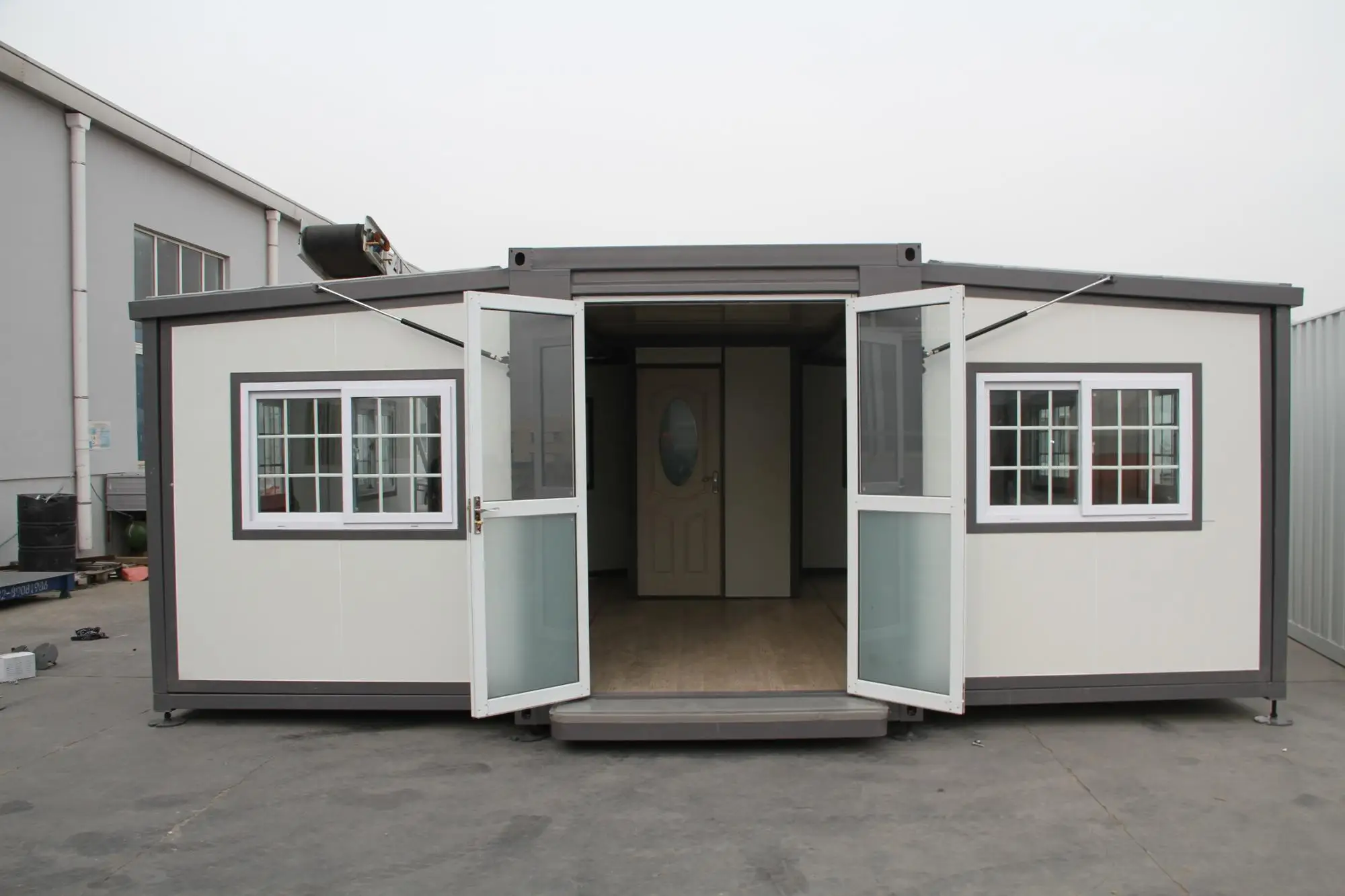 new design quick assemble modern prefab mobile foldable house