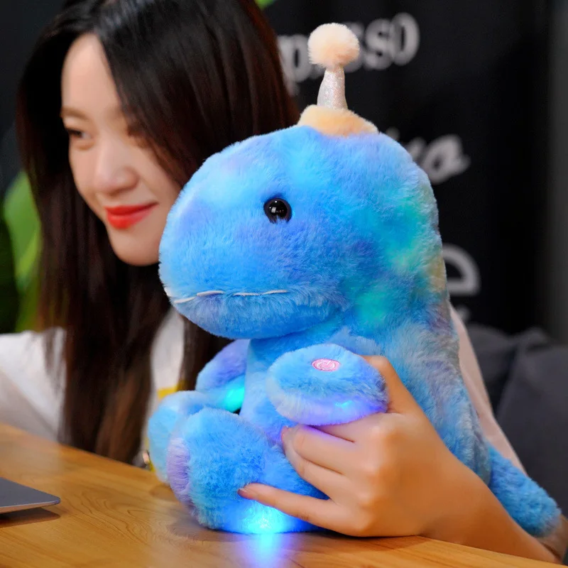 Fast Shipping Blue 32cm Short Fleece High Quality Custom Dragon Plushie Small Stuffed Animal Soft Plush Toys for Kids