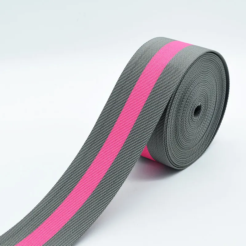 Custom Print Polypropylene Webbing 25mm Nylon Webbing Tape For Bags