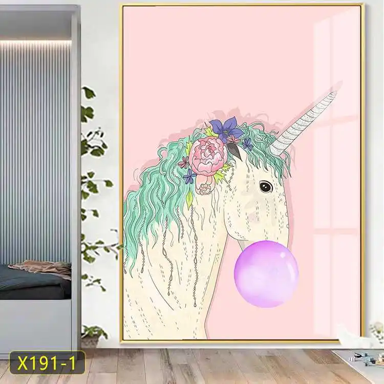 Wild Animal painting fancy colored wilde dieren Custom picture Artwork Gift Mosaic DIY Diamond Painting for Home Decoration