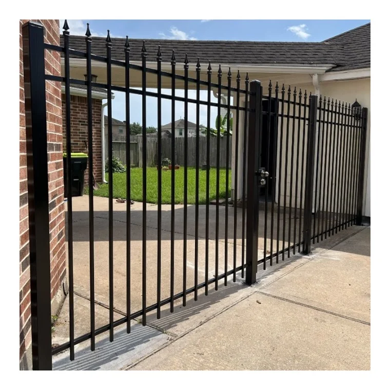 Factory Price Decorative Metal Garden Fencing Garden Green Fence Garden Terrace Fence