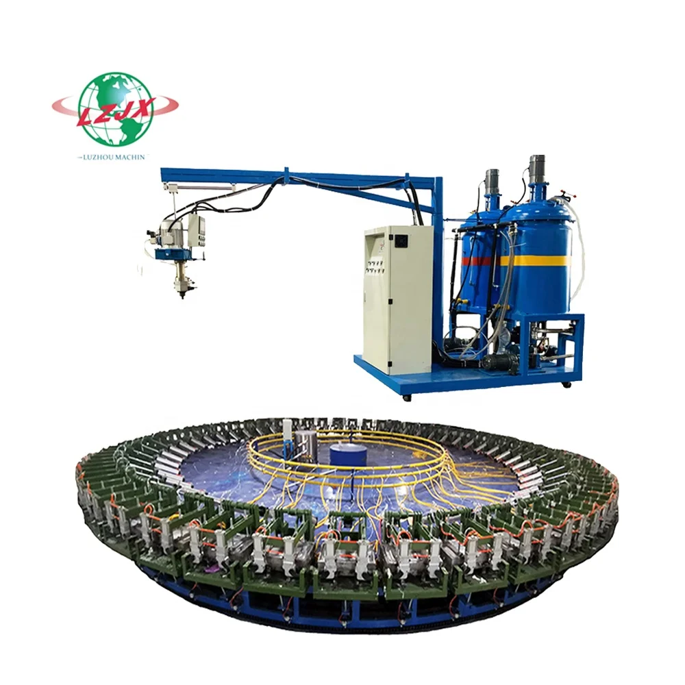Polyurethane PU motorcycle seat custions Sponge foaming machine production line big machine for pu production