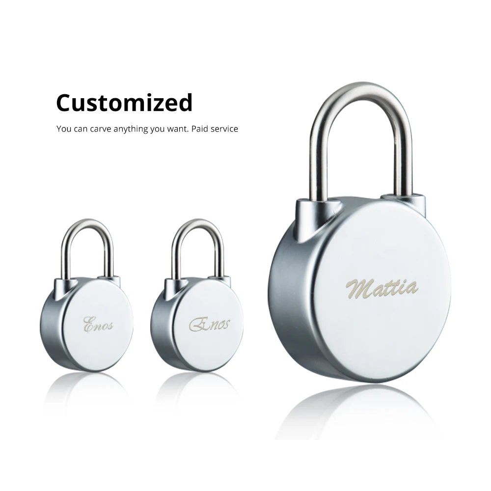 JWM digital safe locks electronic finger print lucchetto bicicletta intelligent room keyless rechargeable fingerprint padlock