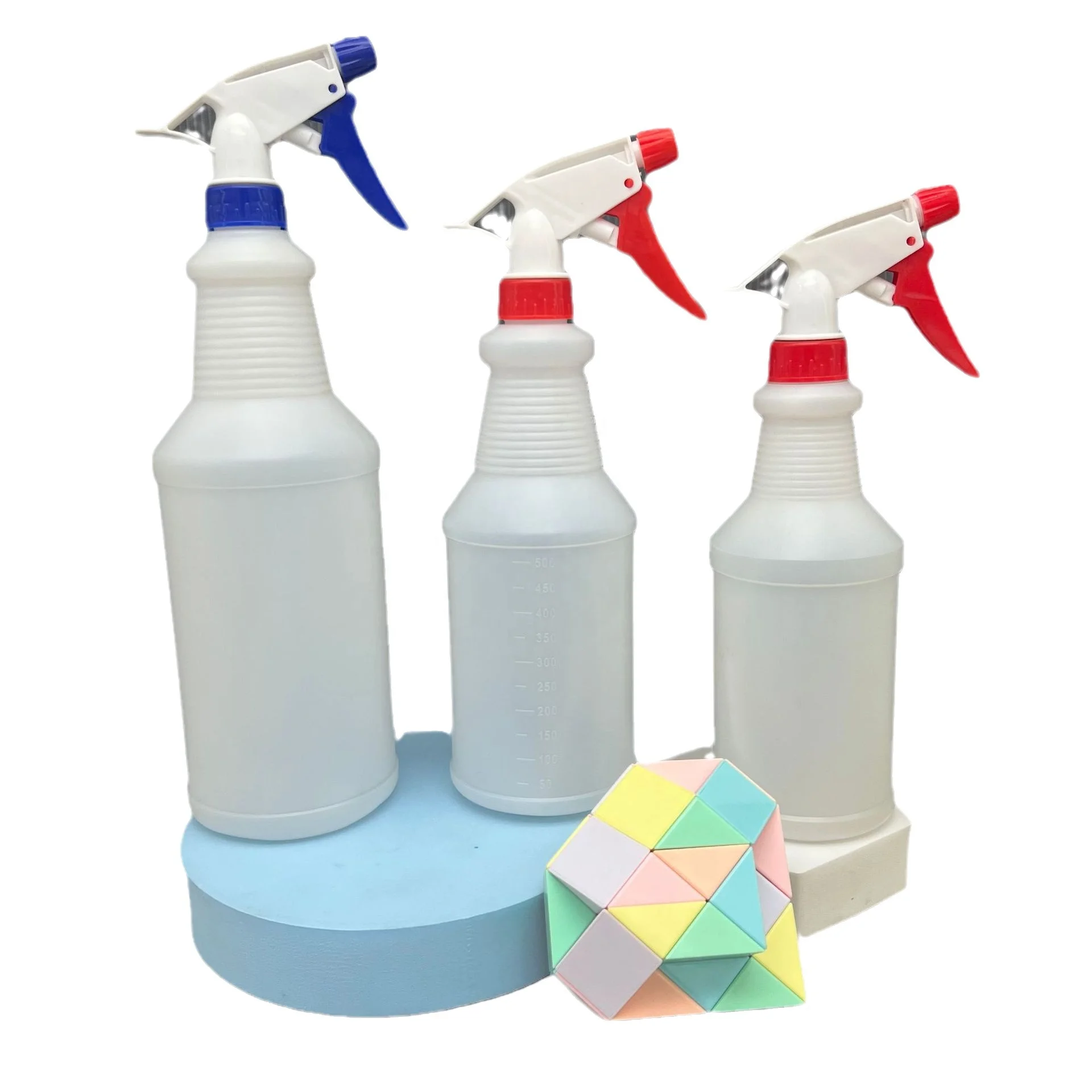 Empty spray bottle (16 oz) leak and clog proof  works on plants PET  bleach vinegar grilling and rubbing alcohol