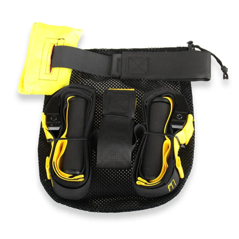 Home Gym Bundle Includes All-In-One Suspension Trainer Indoor & Outdoor Anchors