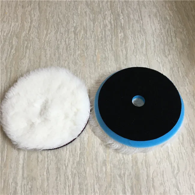 High Quality 6inch Pure Sheepskin Buffing Wool Pads