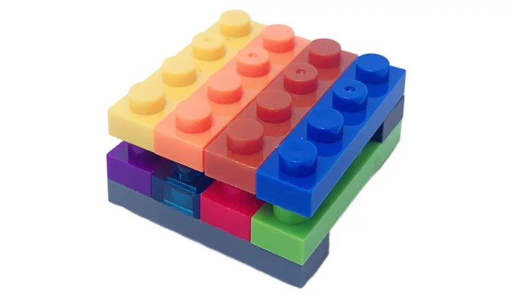 Wholesale High-quality Small Particle Assembled Building Blocks Bulk Parts Board, 1x4 Hole Thin Sheet Building Block Accessories