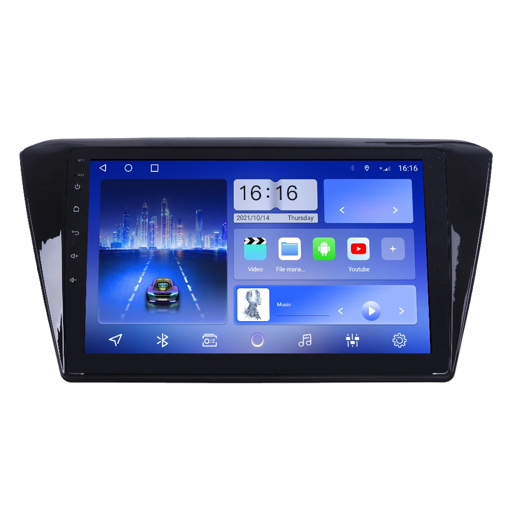 Car Radio For Skoda Superb 2015-2018 2Din Android Autoradio Car Stereo DVD GPS Navigation Player Multimedia Android Auto Carplay