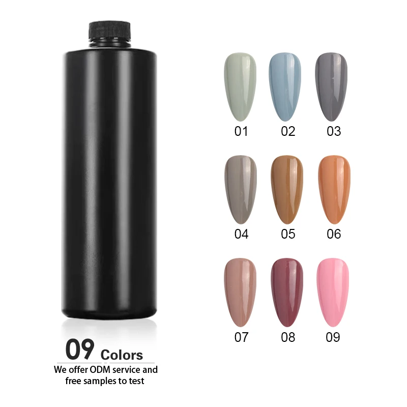 Color Semi permanent Manicure Nail Art supplies wholesale uv gel polish hybrid varnishes