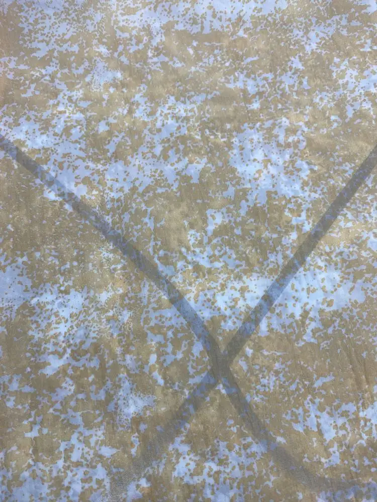 100% Nylon 380T Low Stretch Nylon Printed Pattern with Reflective Stripes