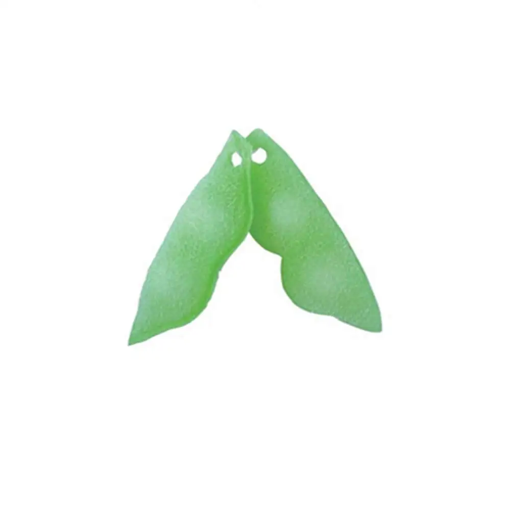 Customized Pea Pods Bottle Scrubber Ball Cleaner Bean-Shaped Bottle Cleaning Sponge