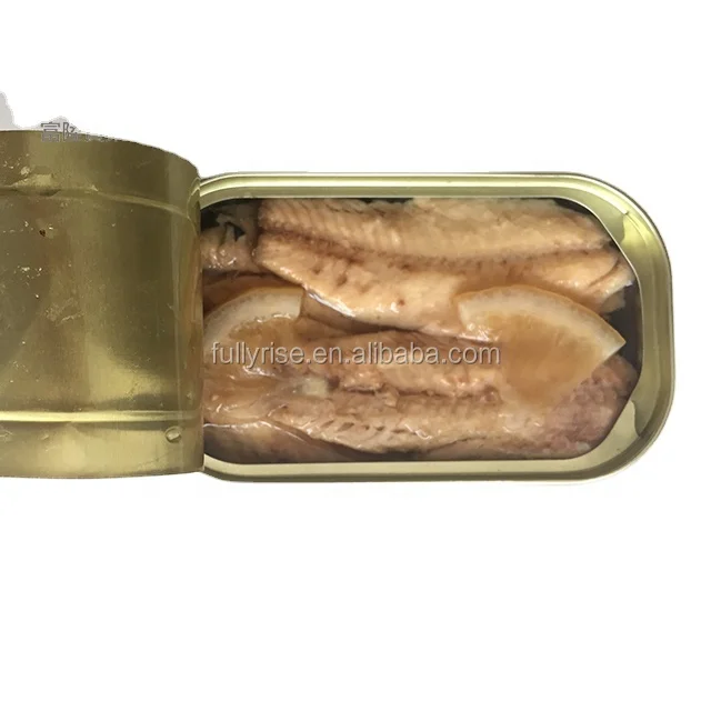 Консервированные рыбы сардины с безкожей и без костей в соевом масле высокого