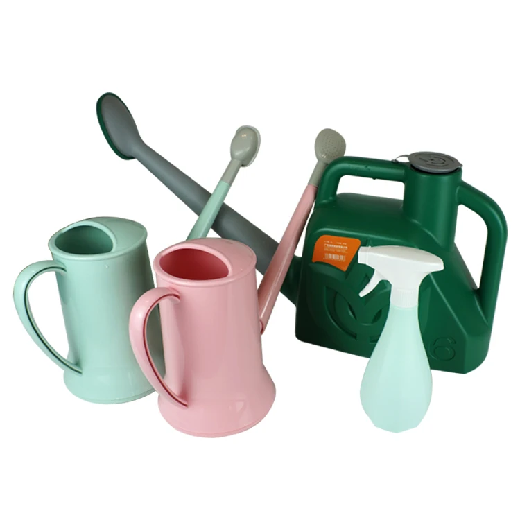 Заводская пластиковая банка нового дизайна для полива сада Полиэтиленовая поливочная мини-банка