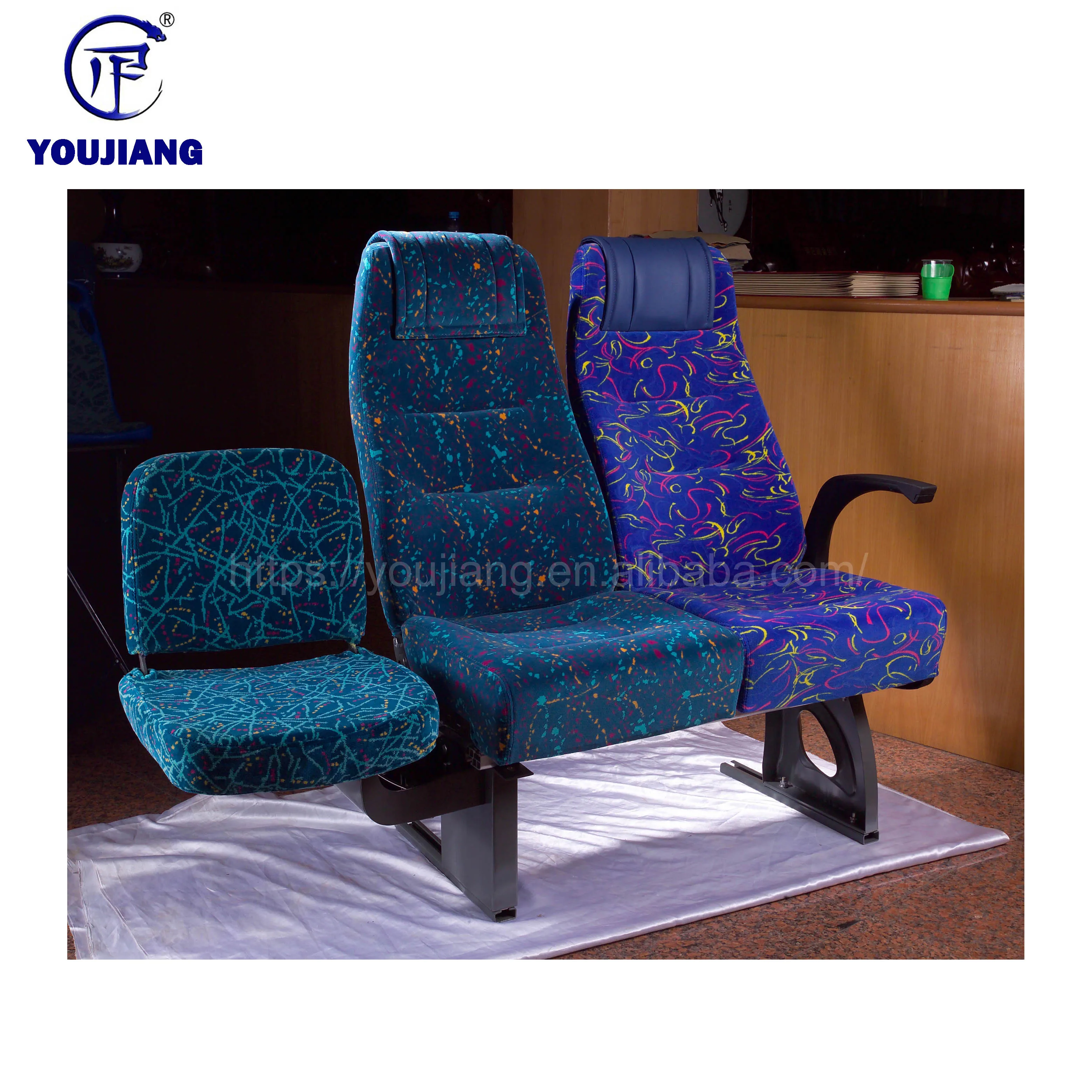 Ткань автобус кресло с откидной спинкой для Автобусного Сиденья автобуса
