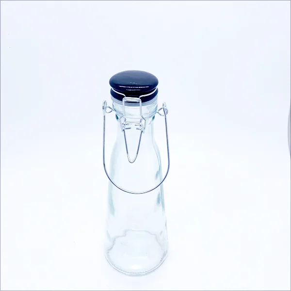 Wholesale 8 oz Swing Top Glass Bottles With Stoppers for Juicing Vanilla Sauces Oils 240ml 250ml 240 250 Cc ml Gram