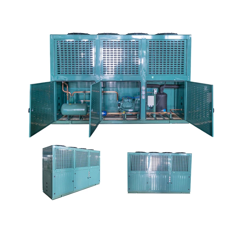 Condensing Unit  Freezer Semi-Hermetic Compressor Condensing Unit