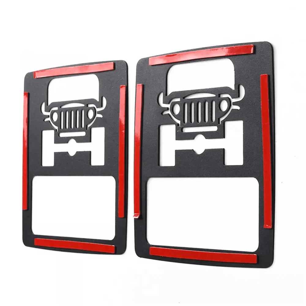 2018 Je-ep Wrangler Lights Cover Tail Light Guard for 2018 je-ep Rubicon Sahara Sport JL( 1 Pair)