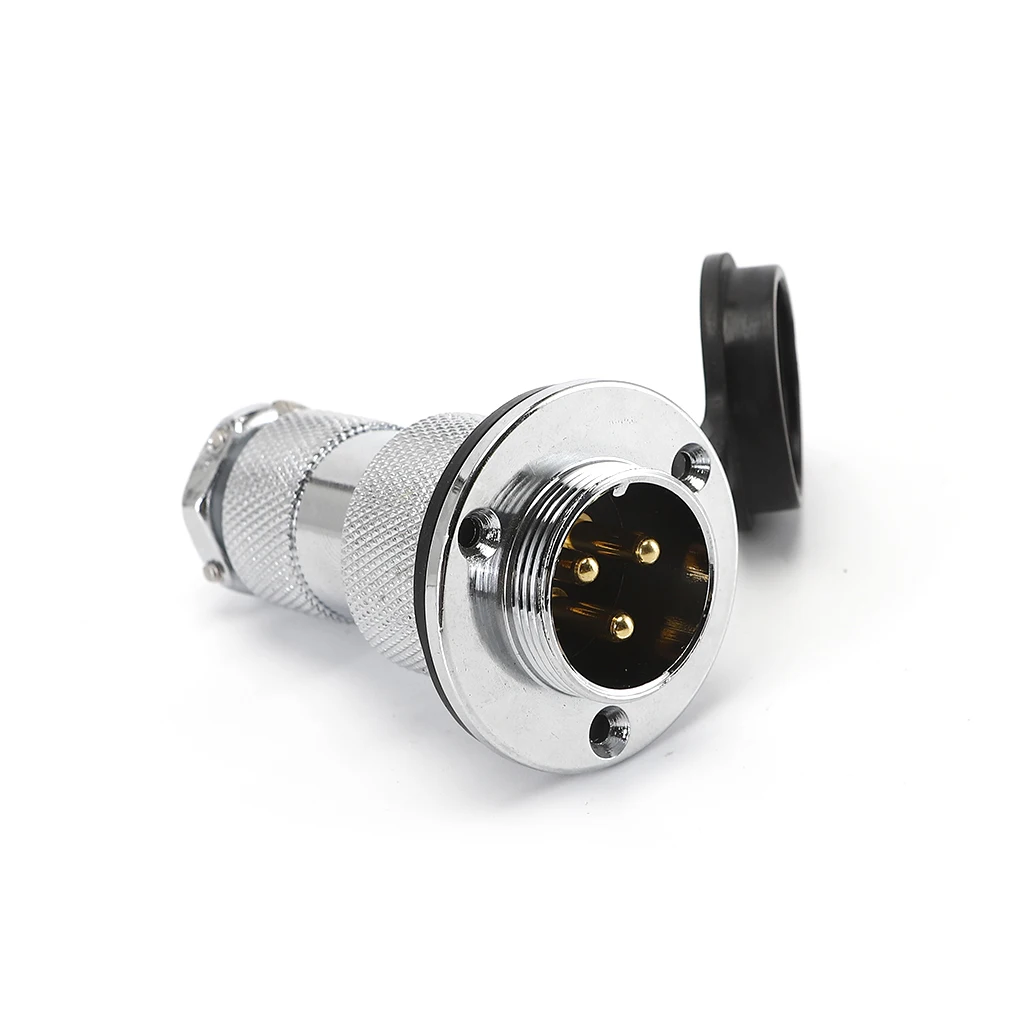 Straight Plug 3pin Type Gx16 2 3 4 5 6 Pin Circular Cable Female Connector