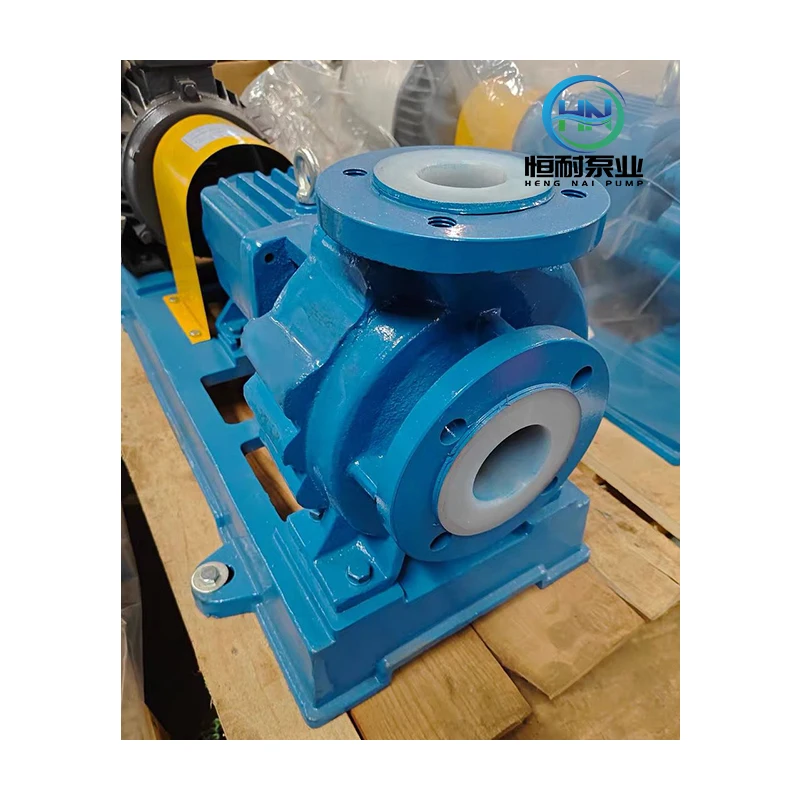 Spent Acid Resistant Electric Horizontal PVDF Lined Centrifugal Pump