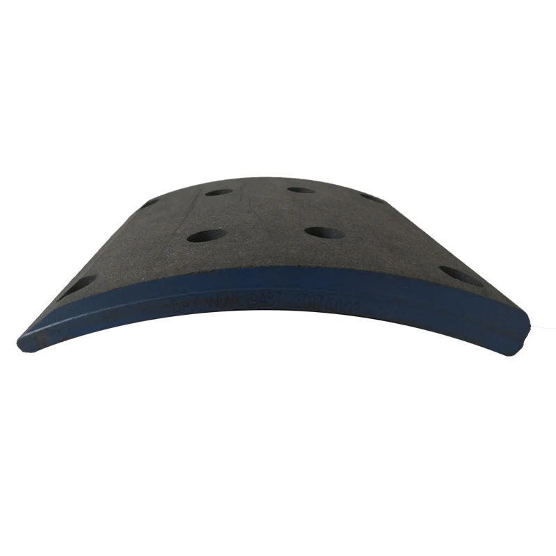 Китай поставщик не асбест подкладка для тормозной колодки 19487