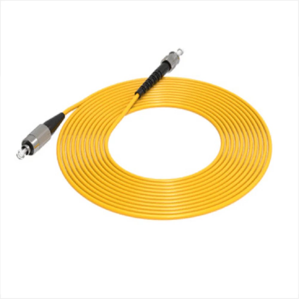 Carrier Grade ST-SC/ST/FC/LC Single-mode Single-core Fiber 1m/3m/5m/10m/20m/30m SS PVC Optical Fiber Jumper Patch Cord