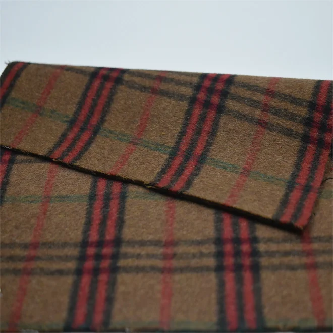 2024 China Manufacturer High Quality Italian 50% Boucle Italian Tweed Wool Suit Fabric