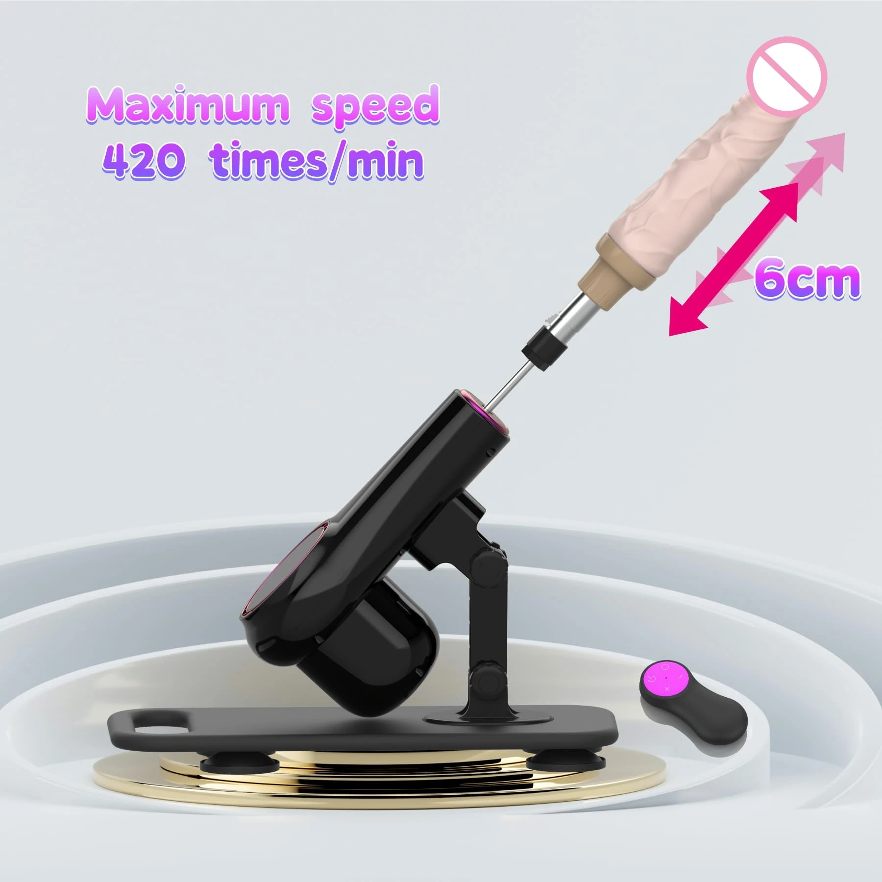 New Female Sexual Kit Wireless Remote Control Masturbation Dildo Machine Telescopic Sex Toys Love Sex Machine for Women