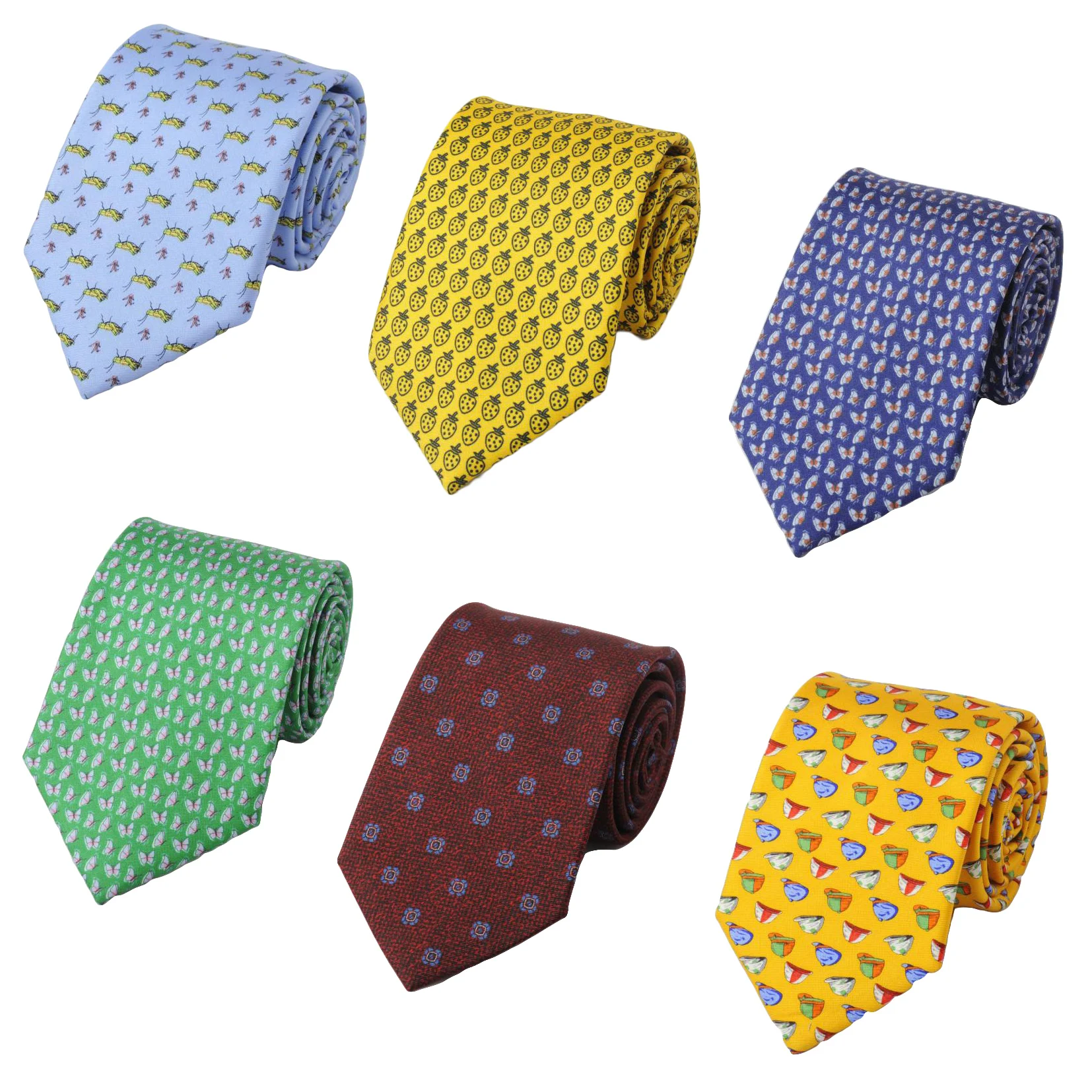 Custom Design Necktie Manufacturer Handmade 100% Silk Woven Ties