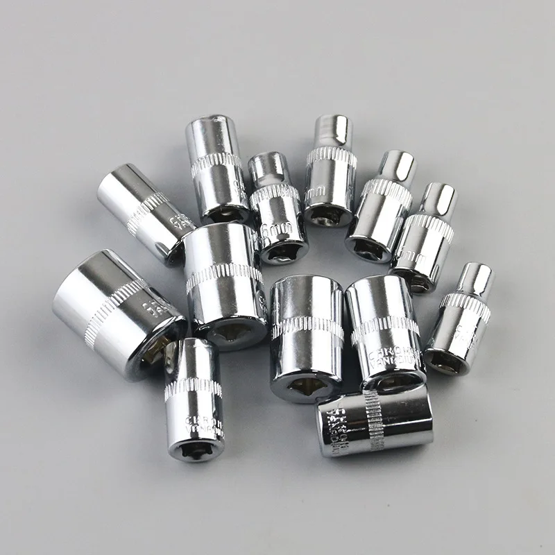 Auto Repair Tool Box Multifunctional Car Socket Wrench Hand Tool Set  Socket Spanner Set