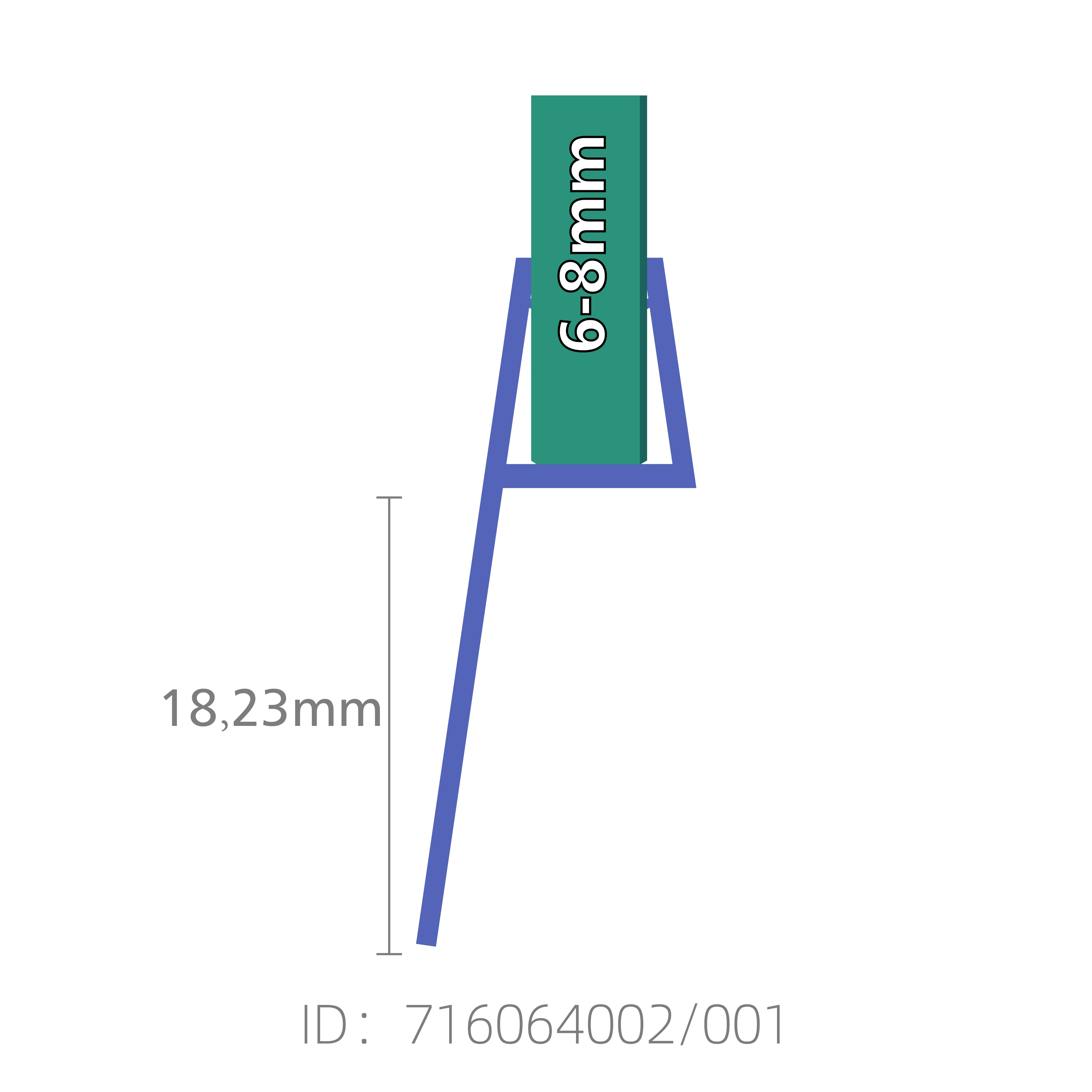 GUIDA 716064 H shape waterproof frameless PVC rubber shower screen sliding door sealing strip