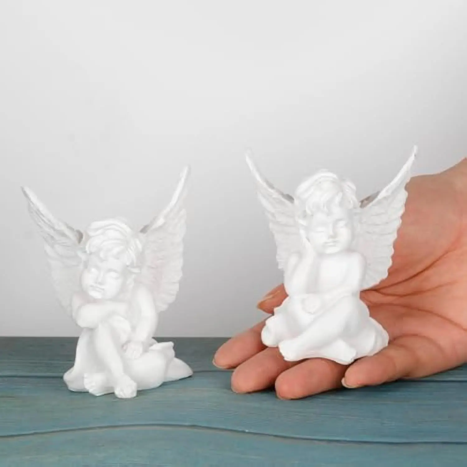 2016 недорогие статуи ангелов из смолы cherub