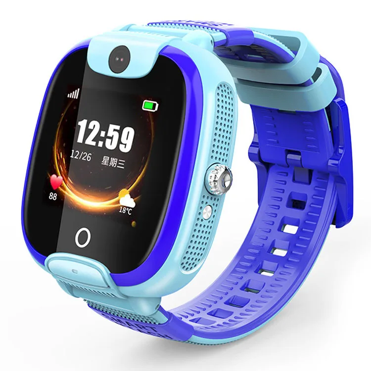 DF08 Kids Smart Watch Phone Sim Card 1.22 Inch Color Touch Screen SOS GPS Position Tracker Smartwatch For Children Baby