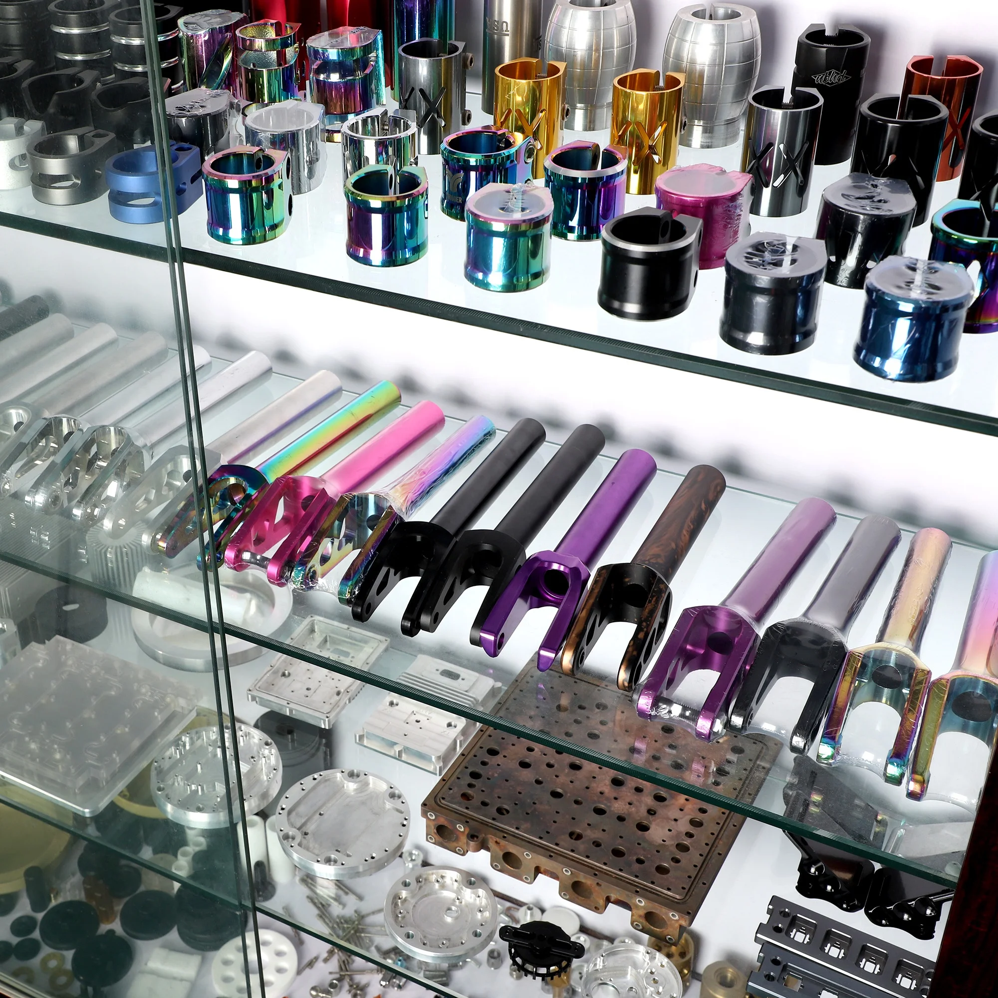 660*560mm 31.8mm Scooter Bar Scooter Parts Aluminum IHC Black Y-bar  Custom Pro Stunt Kick Scooter Handlebar