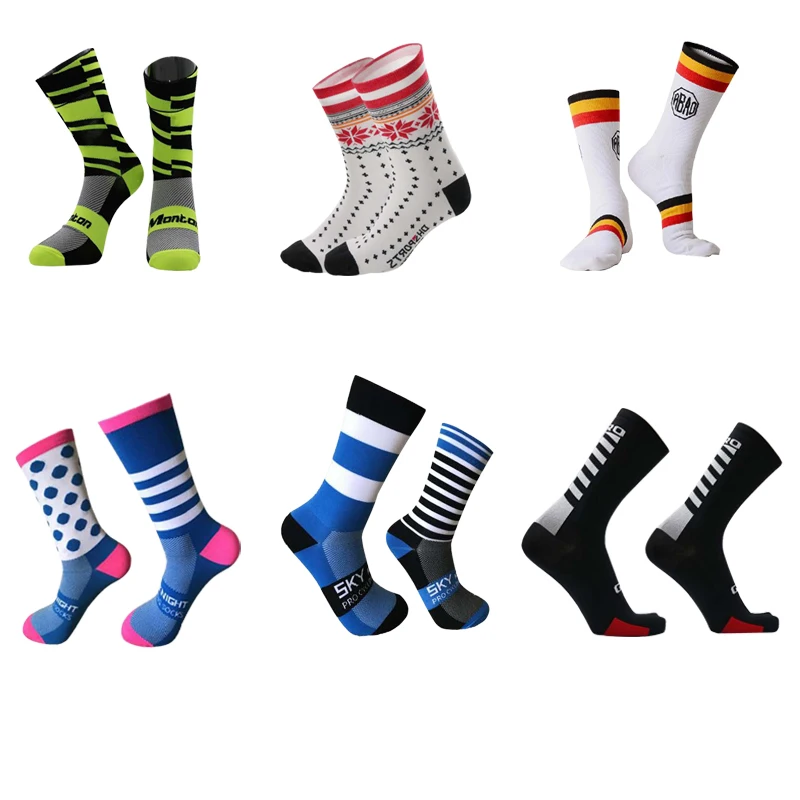 New Design Socks Custom Cycling Sock Colorful Unisex Socks