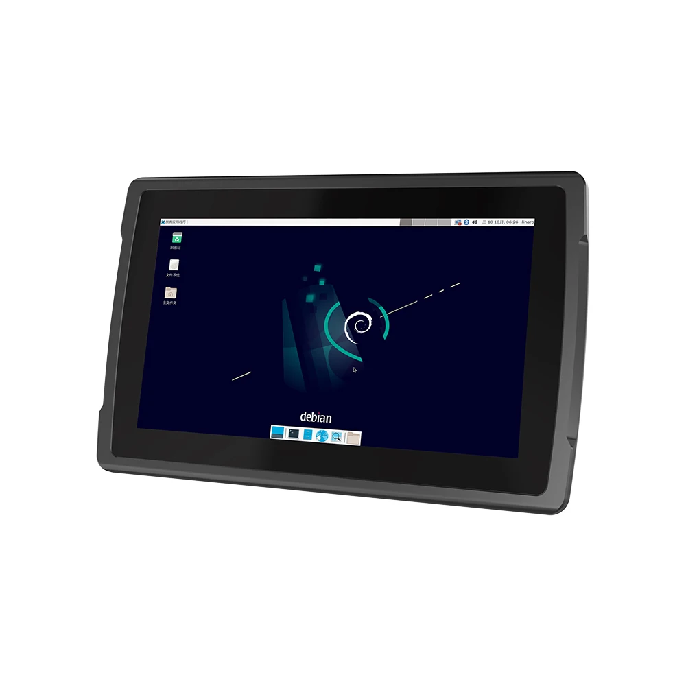 10 Inch Industrial Android/Linux Tablet with Quad Core Processor 64GB FDD Dual Antenna for Smart Farming V12R