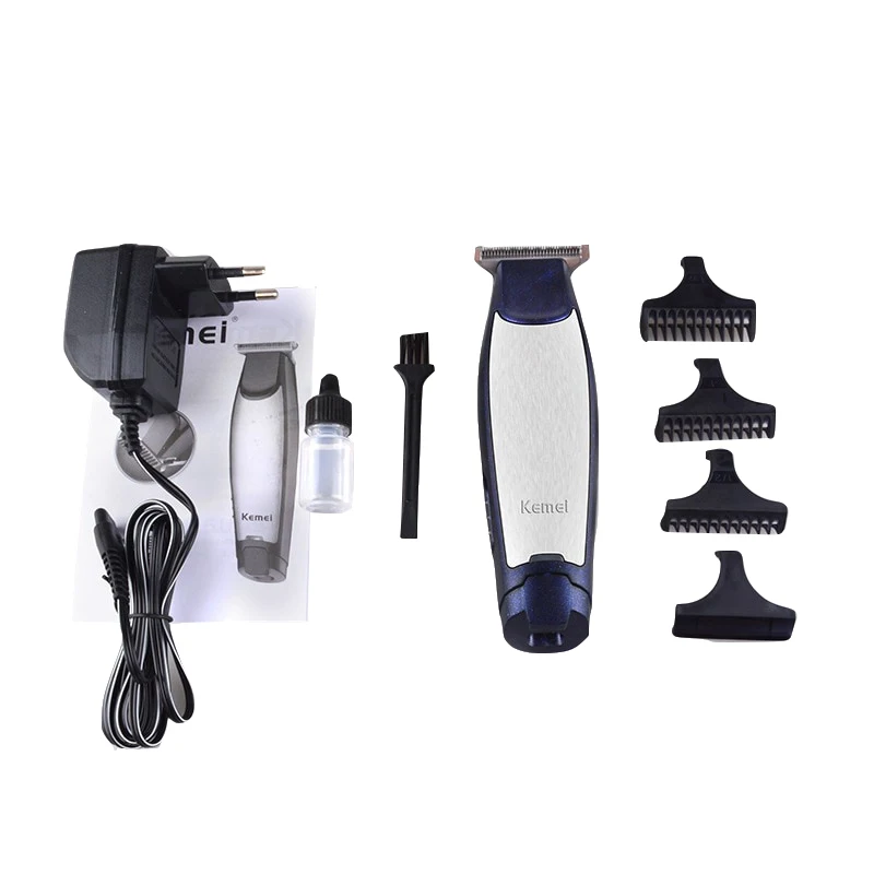 Kemei KM 5021 3 In 1 Professional Hair trimmer  Rechargeable 0mm Baldheaded Hair Trimmers Barber Haircut Machine with USB Cable