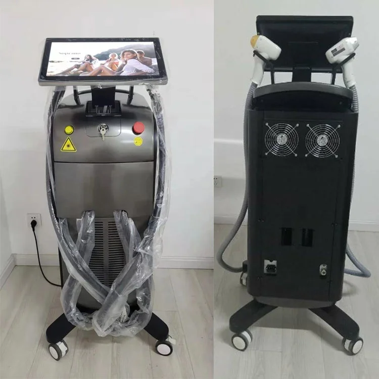 Crazy sale soprano ice laser 3 in 1  triple wavelength diode laser hair removal machine price laser diode 1000w