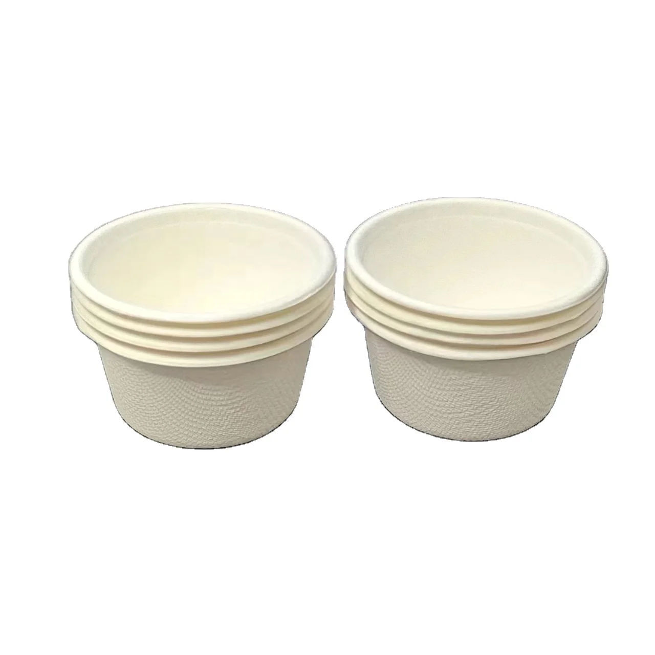 Biodegradable PTPACK 2.5 oz Biodegradable Sauce Cups Dish Eco friendly Bagasse bowl