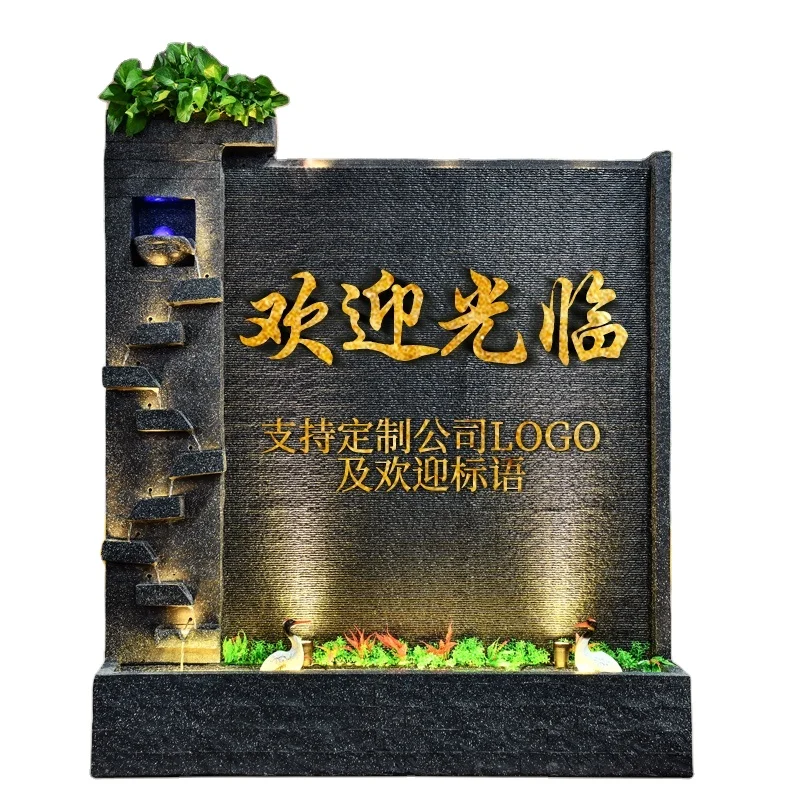 Лидер продаж, всесезонный автономный большой фонтан для помещений, ландшафтный садовый парк