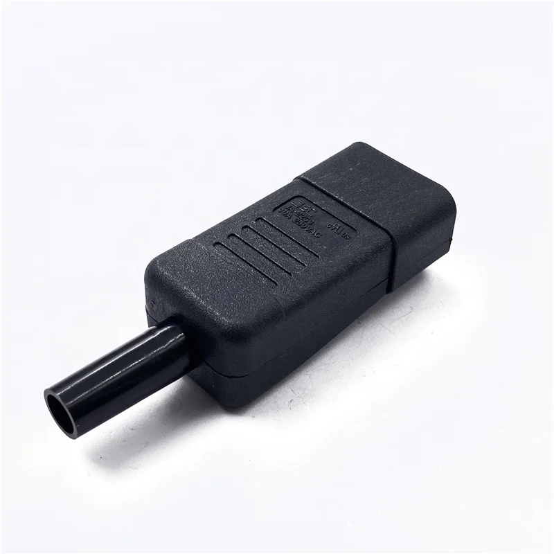 Электрическая штепсельная вилка переменного тока IEC320 C14 для повторной проволоки
