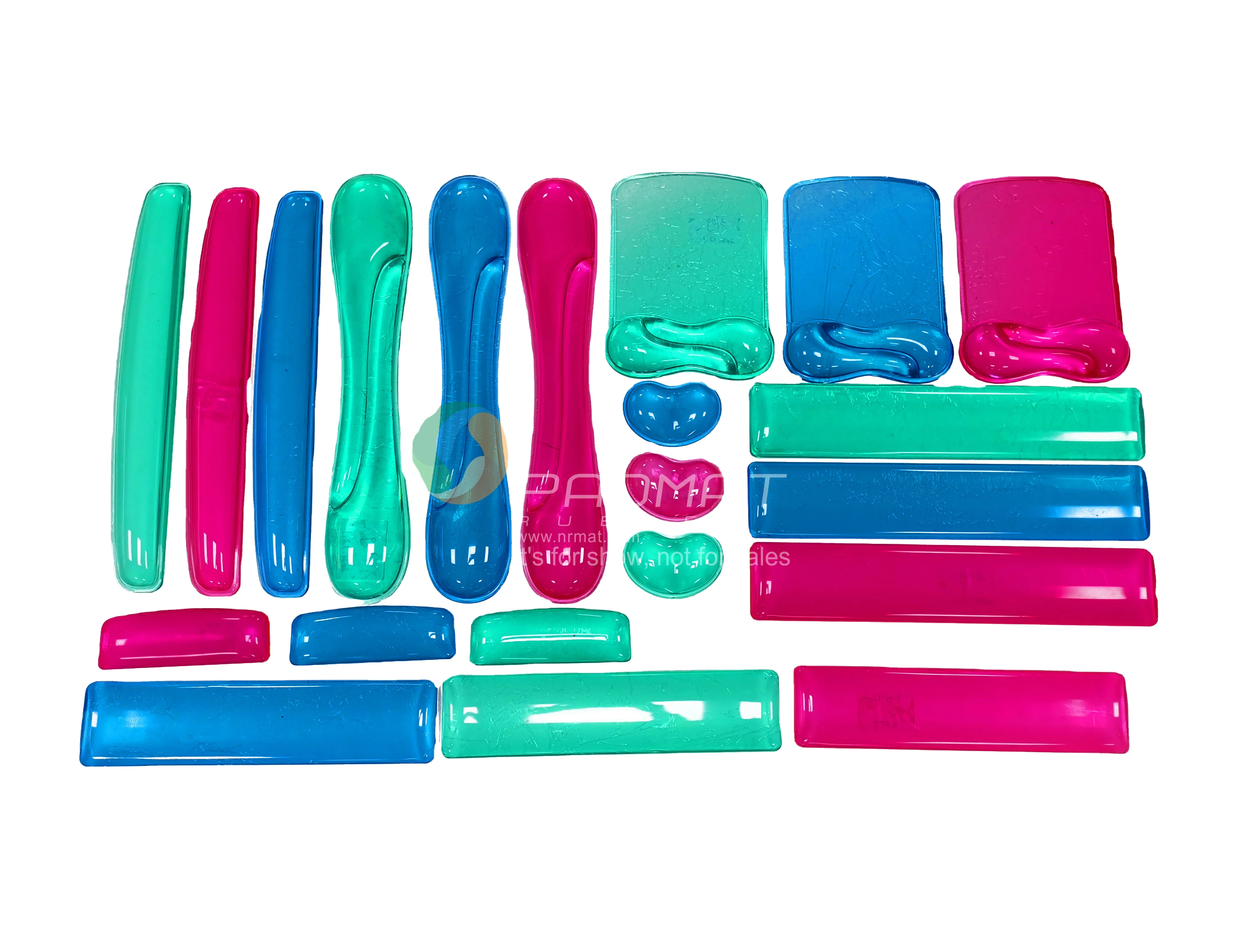 Translucence Ergonomic Mouse Pad Keyboard Pad Gel Hand Pillow Effectively Wrist Fatigue OEM Color