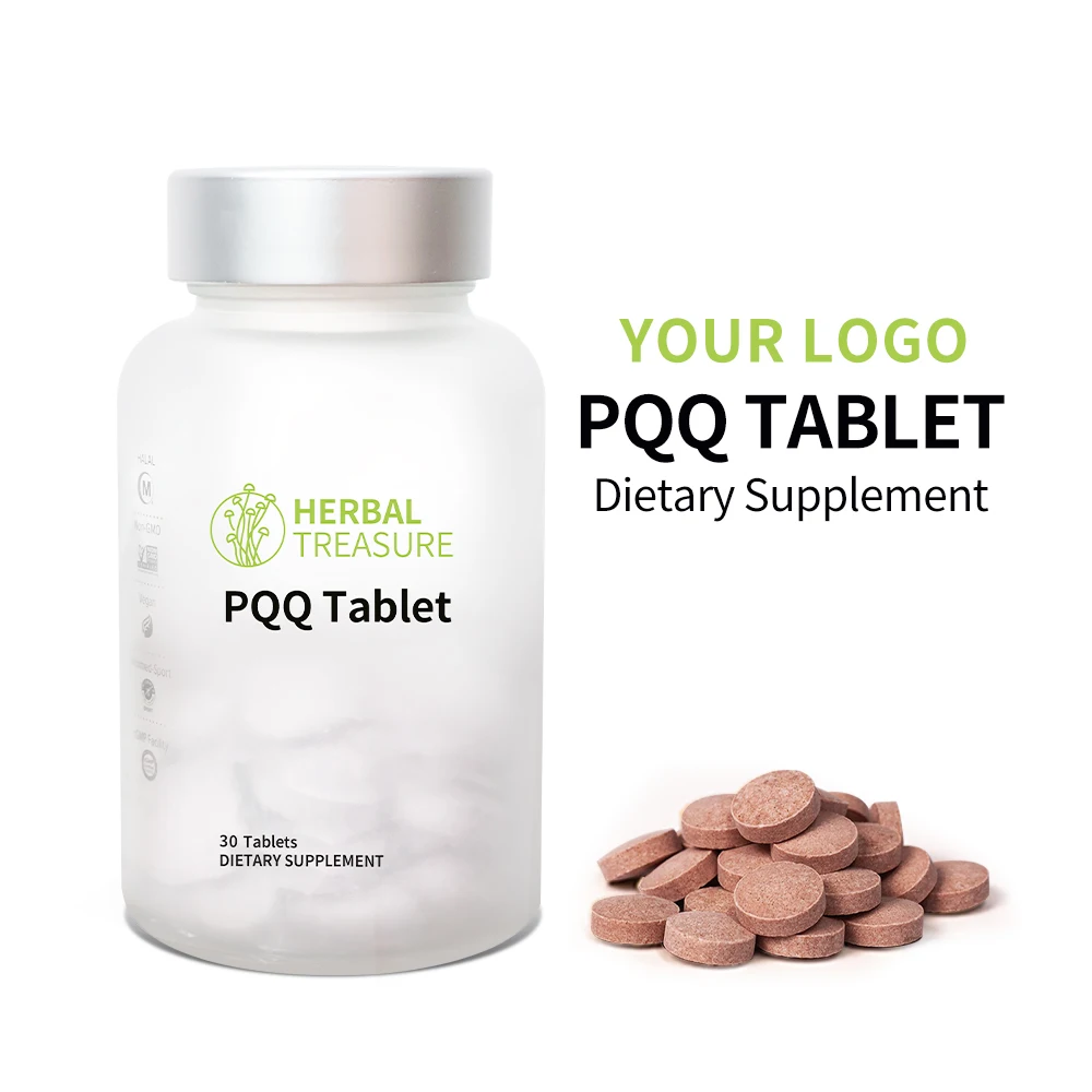High Purity Bulk PQQ Powder Pyrroloquinoline Quinone PQQ Hydrogen Tablet