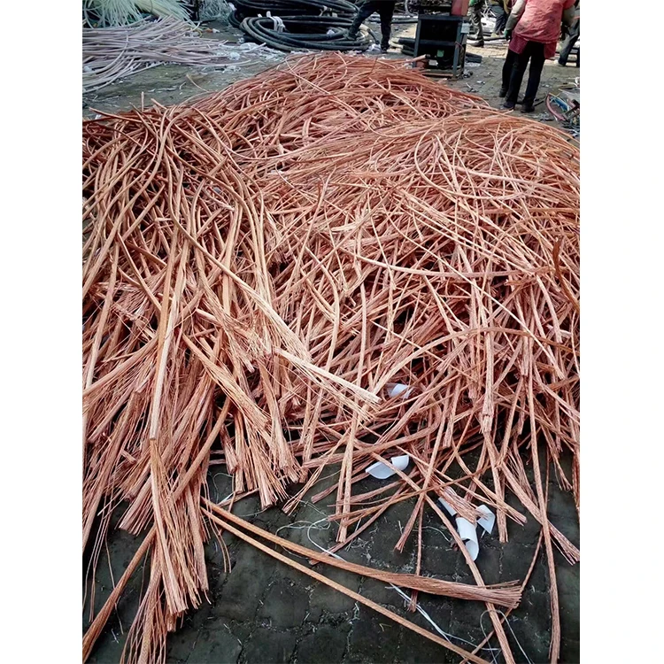 Scrap 99.99% High Purity Waste Copper Wire Scrap Good Quality Bulk Copper Scrap Copper-03 99.90-99.995%