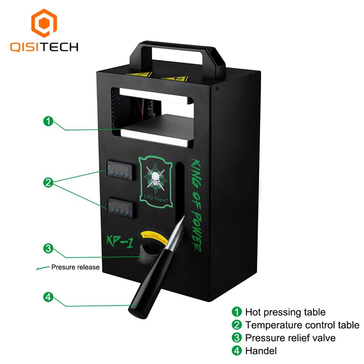 Cbd экстрактор kp-1 легко травы сорняков dab Электрический автоматический канифоль тепла прессы