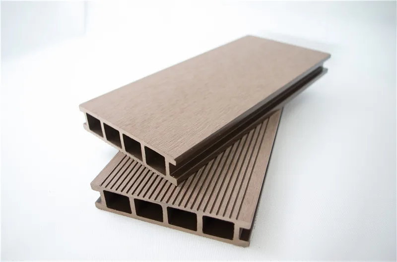 Sandal wood wpc decking for outdoor floor