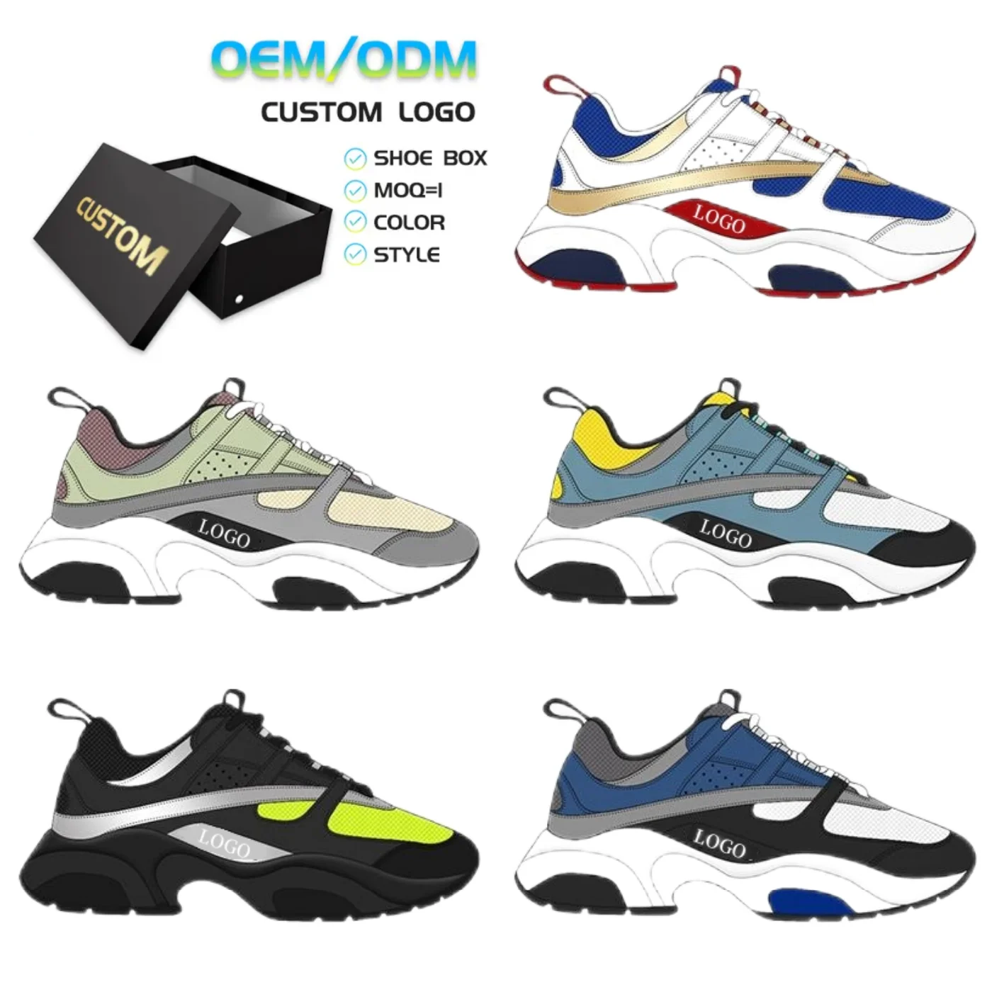 ODM OEM Factory Shoes Manufacturer Men Retro 4 Sports Walking Running Shoes Designer LOGO Sneaker Custom Basketball Shoes
